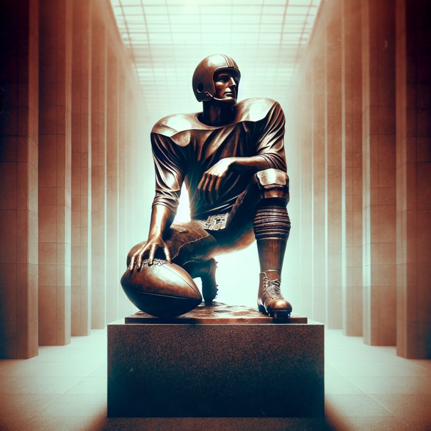 Mistério de Bronze: O Legado de Tom Brady em Escultura