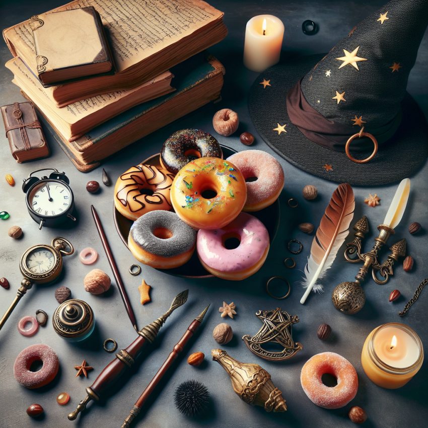 A Magia dos Donuts: Explorando o Universo Encantado dos Krispy Kreme Harry Potter