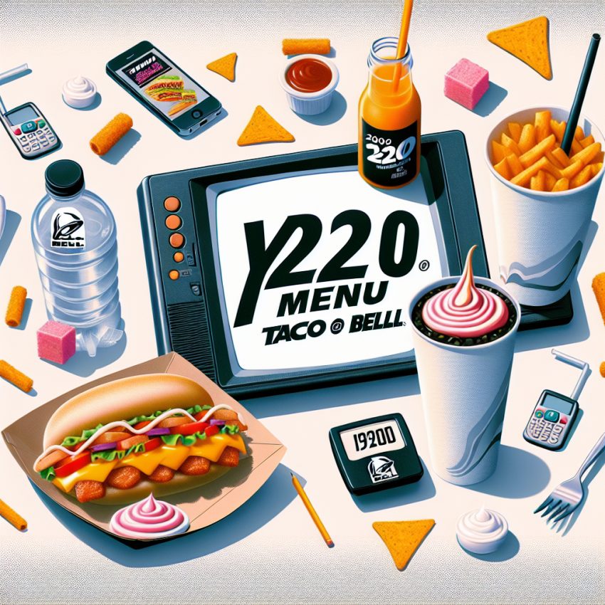 Nostalgia dos Anos 2000: Uma Viagem pelo Menu Y2K do Taco Bell