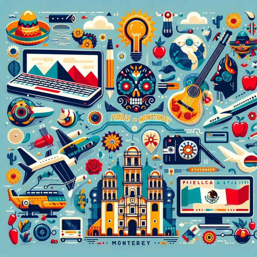 Puebla a Monterrey: Explorando a Cultura e Tecnologia entre Duas Grandes Cidades