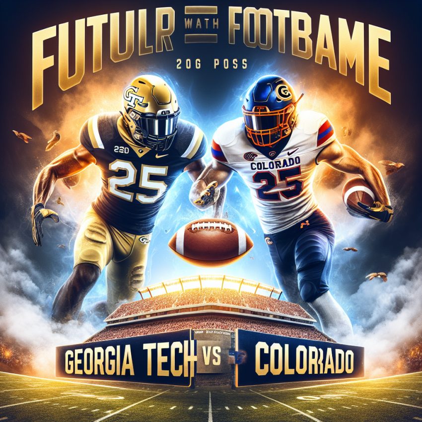 Descubra o Futuro: Georgia Tech vs Colorado em 2025